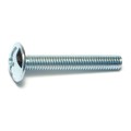 Midwest Fastener M4-0.70 x 28 mm Combination Phillips/Slotted Truss Machine Screw, Zinc Plated Steel, 15 PK 71462